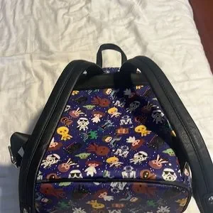 Loungefly | Bags | Star Wars Loungefly Backback Navy Blue W  display picture 3